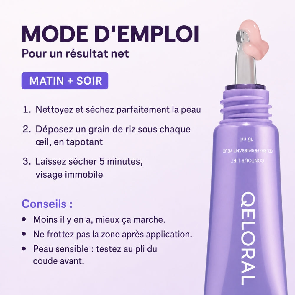Qeloral Contour Yeux — Effet Lift en 5 Minutes