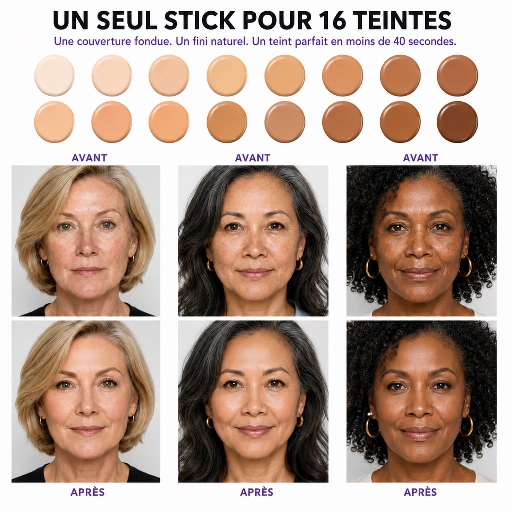 Fond de Teint Adaptatif Anti-Âge par QELORAL