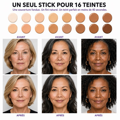 Fond de Teint Adaptatif Anti-Âge par QELORAL
