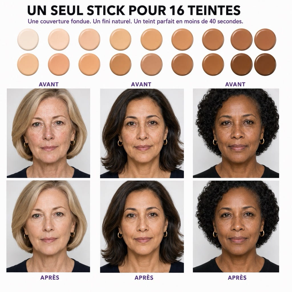 Fond de Teint Adaptatif Anti-Âge par QELORAL