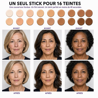 Fond de Teint Adaptatif Anti-Âge par QELORAL